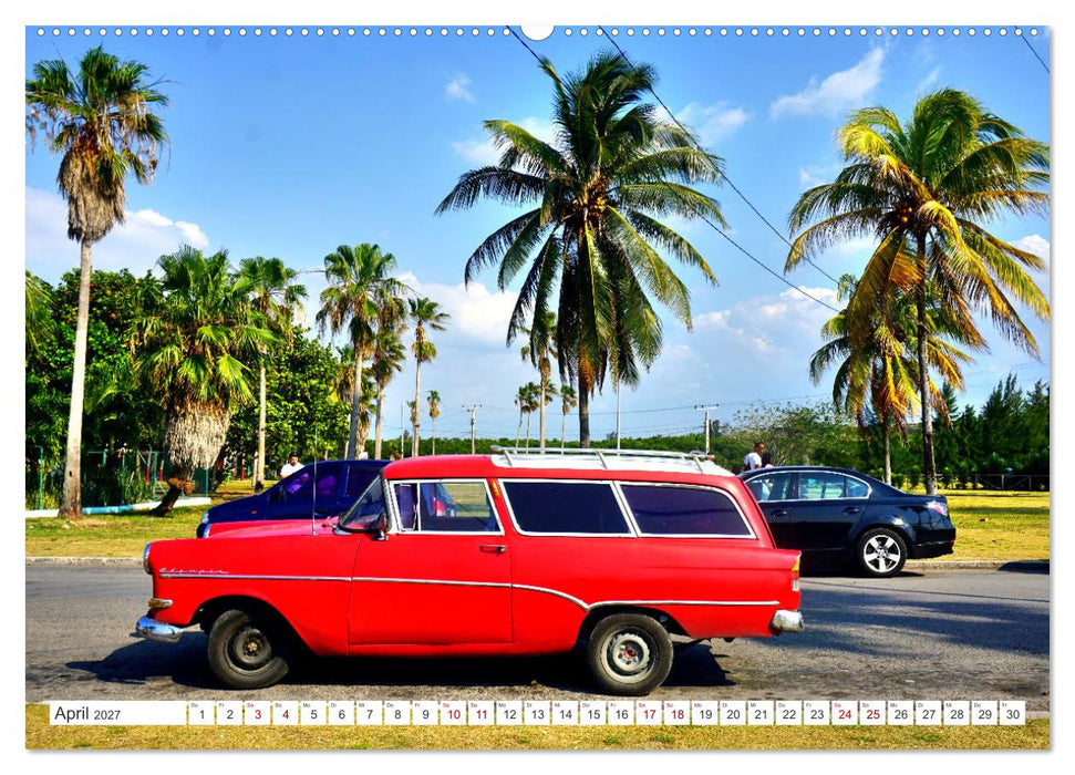 BEST OF OPEL P1 - Der legendäre Rekord Caravan in Kuba (CALVENDO Premium Wandkalender 2027)
