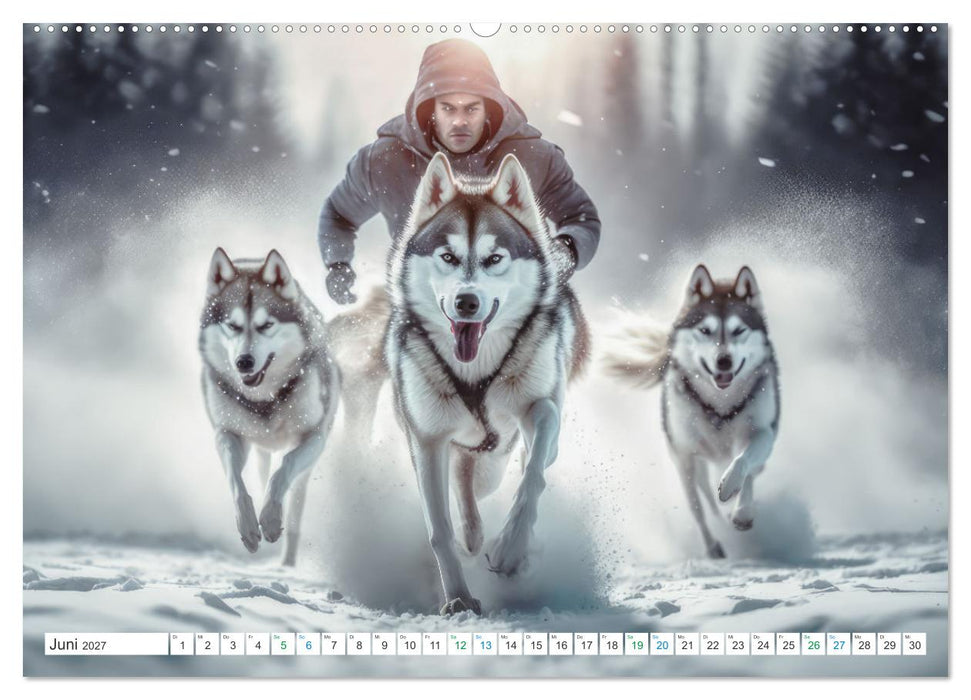 Husky Faszination (CALVENDO Premium Wandkalender 2027)