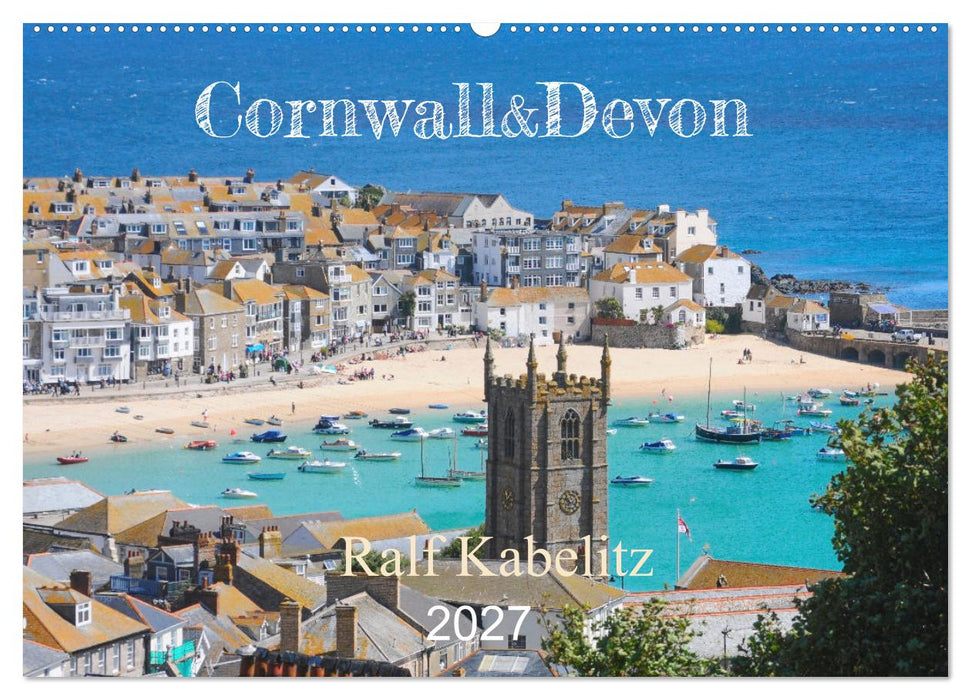 Cornwall & Devon 2027 (CALVENDO Wandkalender 2027)