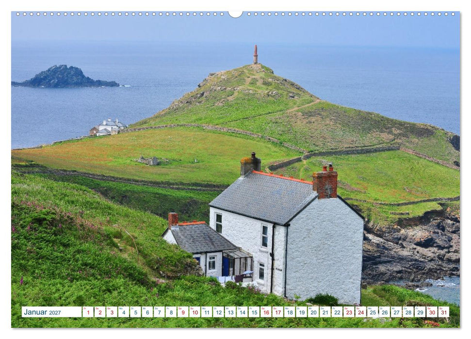 Cornwall & Devon 2027 (CALVENDO Wandkalender 2027)