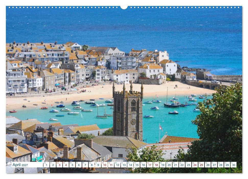 Cornwall & Devon 2027 (CALVENDO Wandkalender 2027)