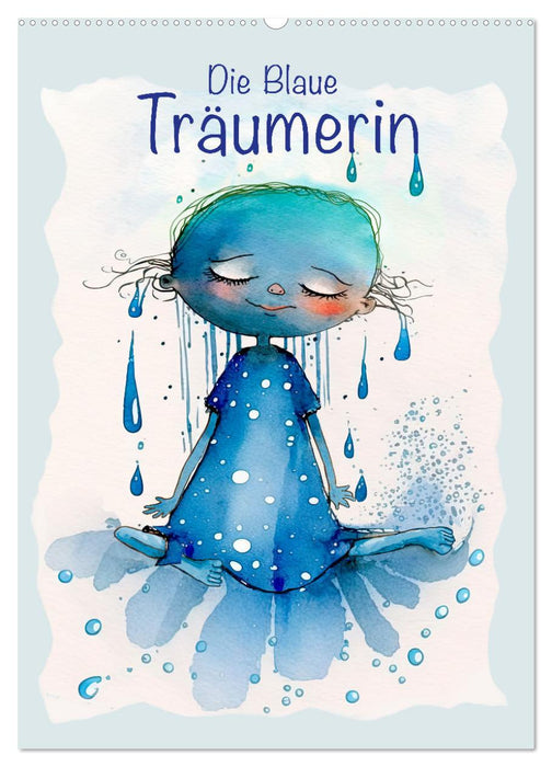 Die Blaue Träumerin (CALVENDO Wandkalender 2027)