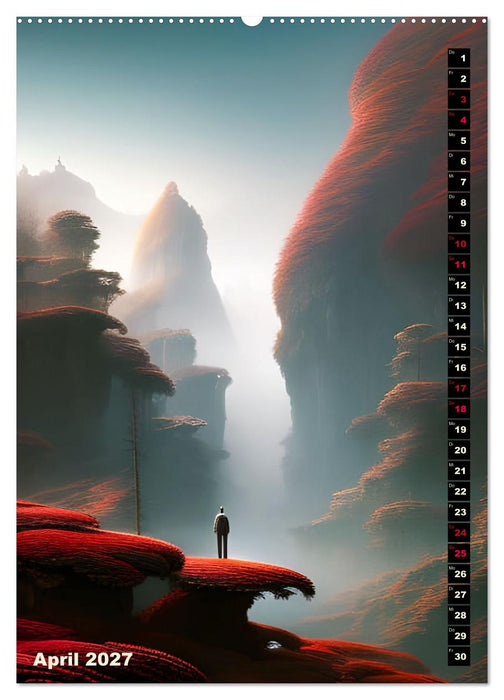 Fantastische Wanderungen (CALVENDO Wandkalender 2027)
