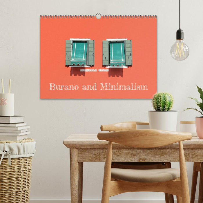 Burano and Minimalism (CALVENDO Monthly Calendar 2027)