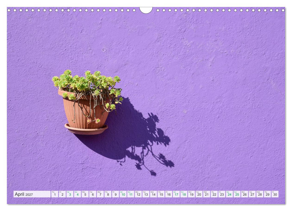 Burano and Minimalism (CALVENDO Monthly Calendar 2027)