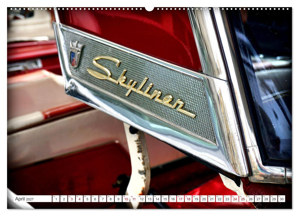 BEST OF SKYLINER - Ford Skyliner und Sunliner 1957 (CALVENDO Wandkalender 2027)