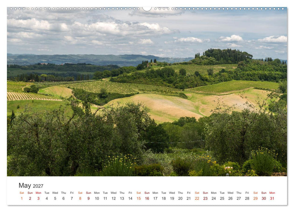 Tuscany A color palette (CALVENDO Premium-Calendar 2027)