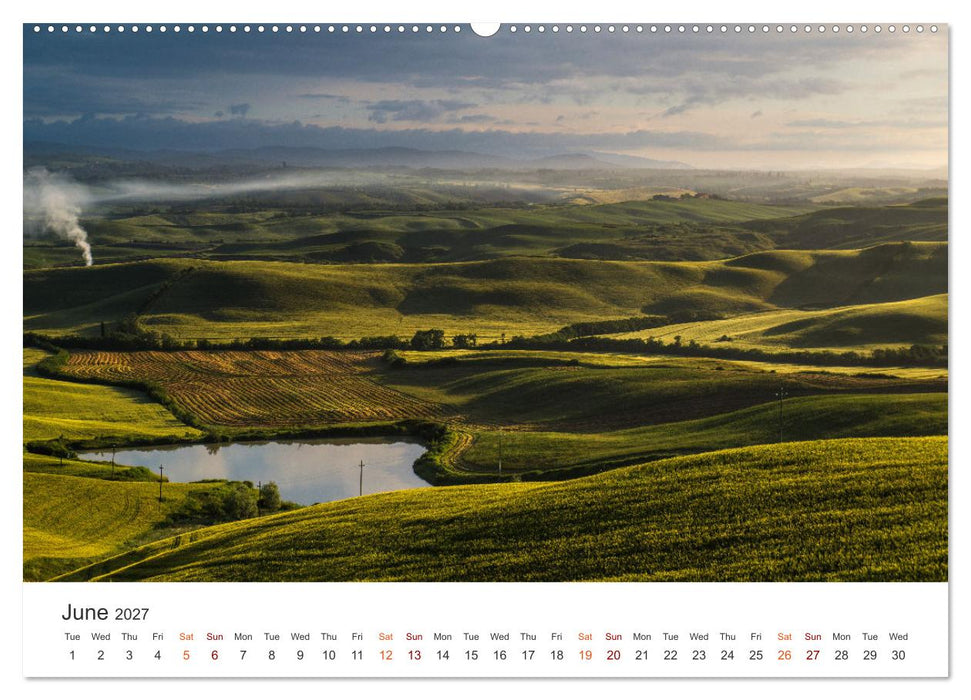 Tuscany A color palette (CALVENDO Premium-Calendar 2027)
