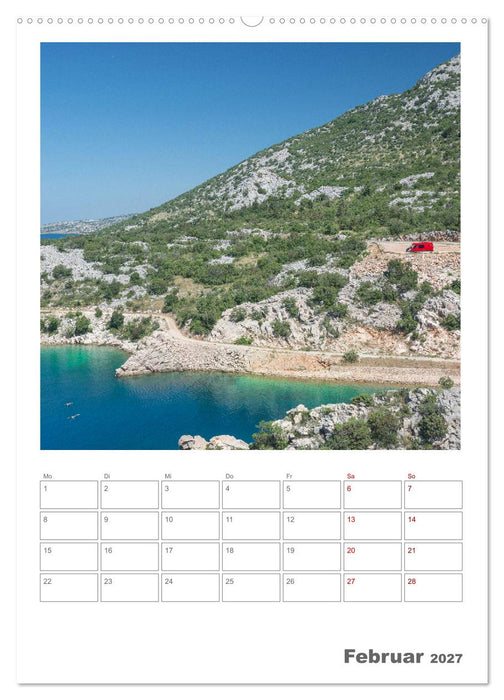 Camper Träume Urlaub auf vier Rädern (CALVENDO Premium Wandkalender 2027)