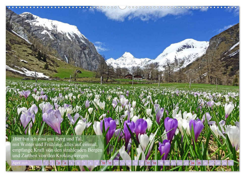 Naturschönheiten und Poesie in Kärnten und Umgebung (CALVENDO Premium Wandkalender 2027)