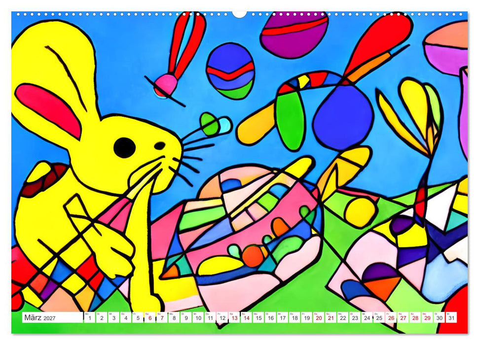 Expressionismus - Farbenspiel der Kunst (CALVENDO Premium Wandkalender 2027)