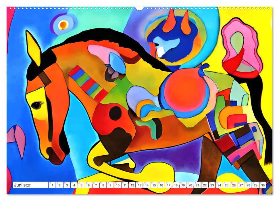 Expressionismus - Farbenspiel der Kunst (CALVENDO Premium Wandkalender 2027)