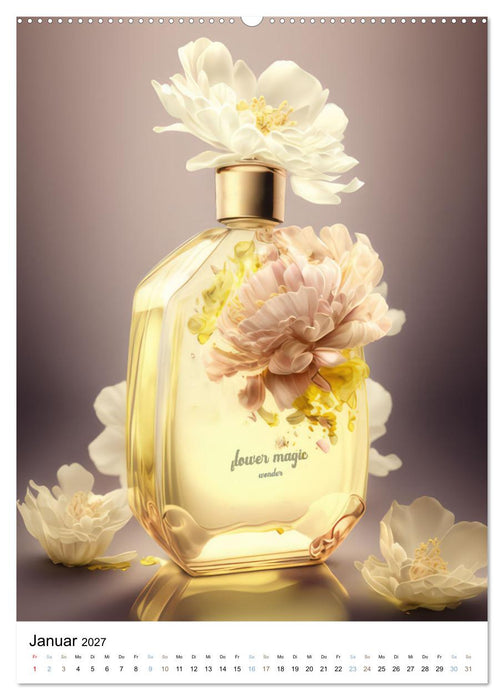 Parfum Eleganz im Glas (CALVENDO Premium Wandkalender 2027)