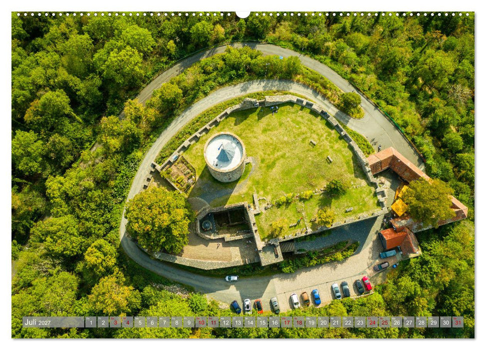 Top-down - Die Welt von oben (CALVENDO Premium Wandkalender 2027)