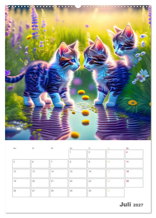 Liebenswerte Hunde und Katzen (CALVENDO Premium Wandkalender 2027)