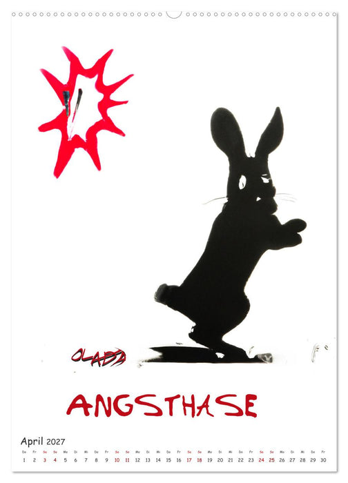 Graffiti Charaktere (CALVENDO Premium Wandkalender 2027)