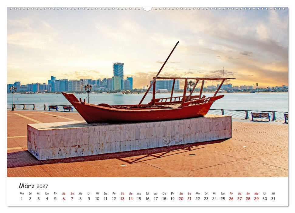 Abu Dhabi - Bezaubernde Metropole (CALVENDO Wandkalender 2027)