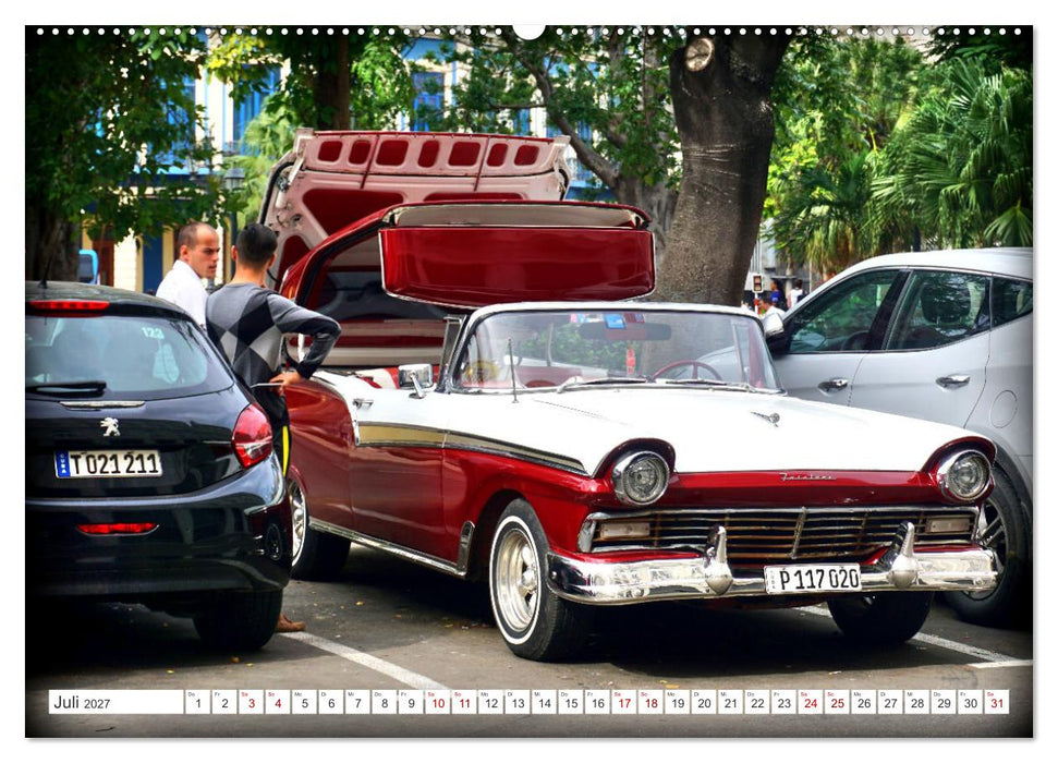 BEST OF SKYLINER - Ford Skyliner und Sunliner 1957 (CALVENDO Premium Wandkalender 2027)