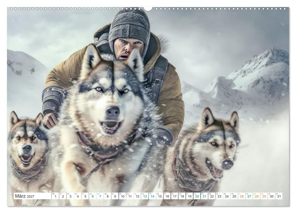 Husky Faszination (CALVENDO Wandkalender 2027)