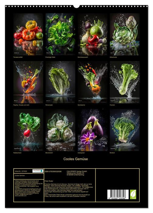 Cooles Gemüse (CALVENDO Premium Wandkalender 2027)