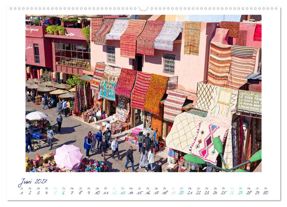 Marrakesch - Oase im Wüstenstaub (CALVENDO Premium Wandkalender 2027)