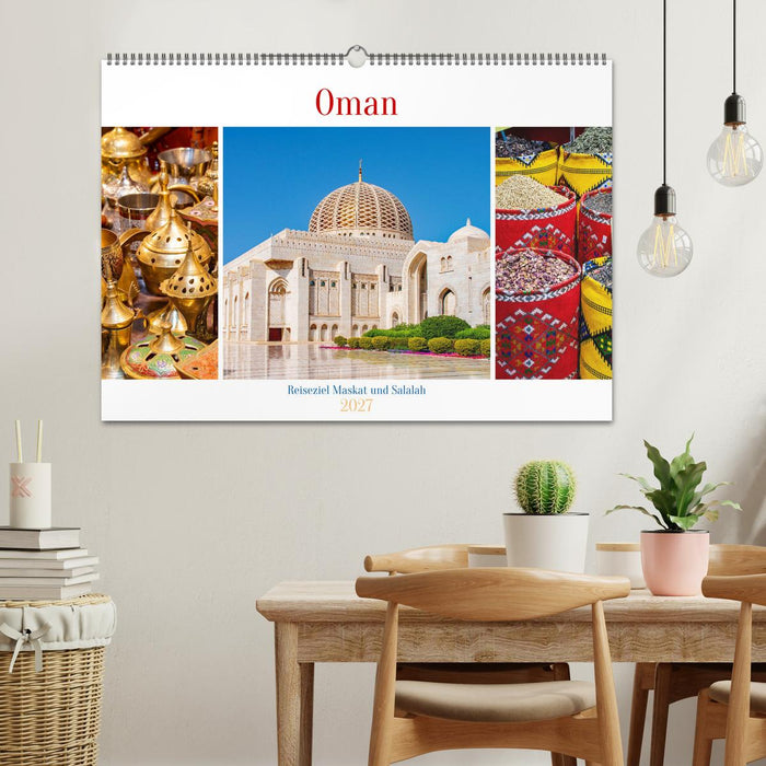 Oman - Reiseziel Maskat und Salalah (CALVENDO Wandkalender 2027)