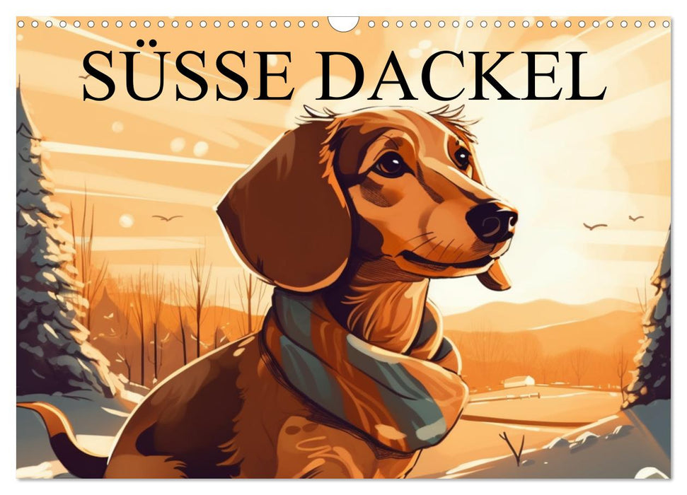 Dackel (CALVENDO Wandkalender 2027)