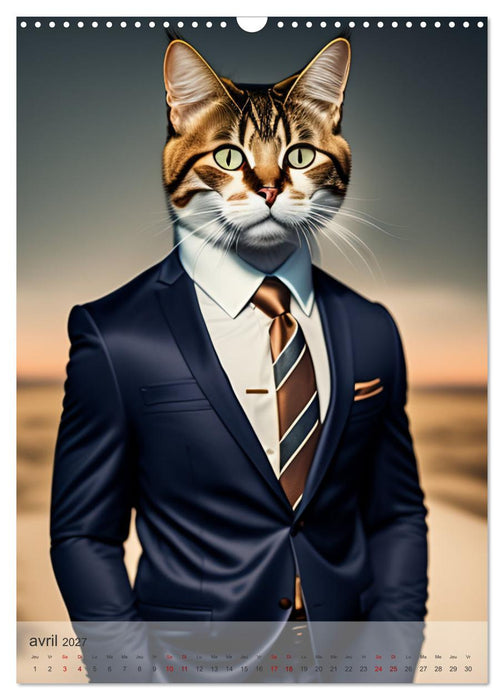 Animaux humanoïdes (CALVENDO Calendrier mensuel 2027)