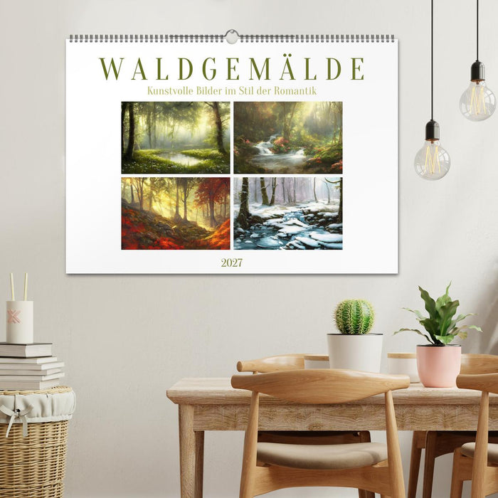 Waldgemälde (CALVENDO Wandkalender 2027)