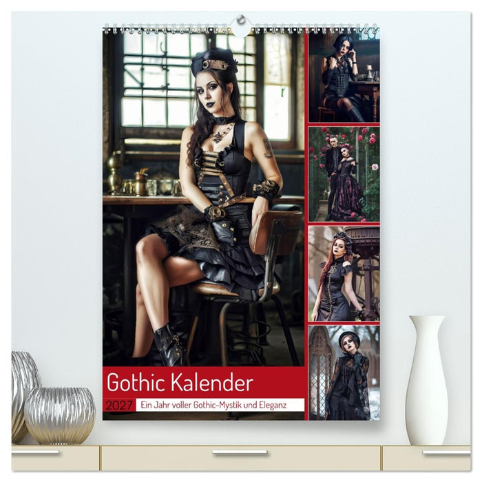Gothic Kalender - Ein Jahr voller Gothic-Mystik und Eleganz (CALVENDO Premium Wandkalender 2027)