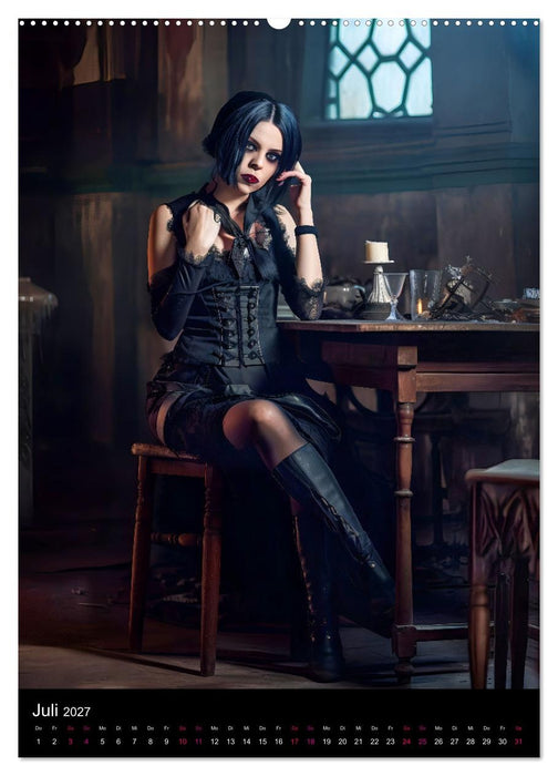 Gothic Kalender - Ein Jahr voller Gothic-Mystik und Eleganz (CALVENDO Premium Wandkalender 2027)