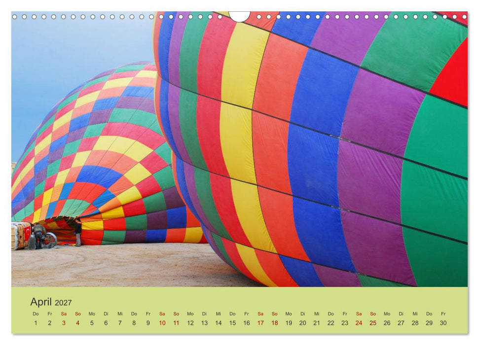 Ballonfahrt in Kappadokien (CALVENDO Wandkalender 2027)