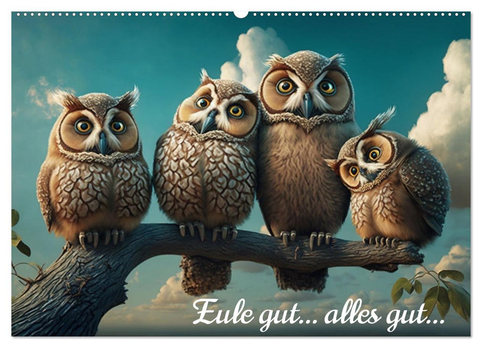 Eule gut... alles gut! (CALVENDO Wandkalender 2027)