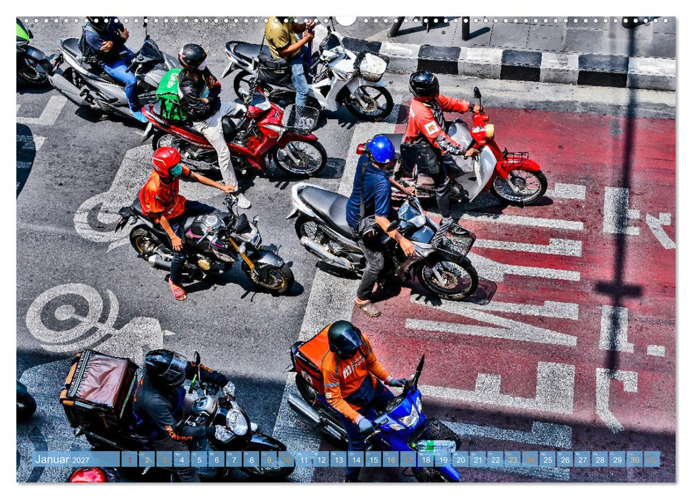 Bangkok Stadt der Engel von Ralf Kretschmer (CALVENDO Wandkalender 2027)