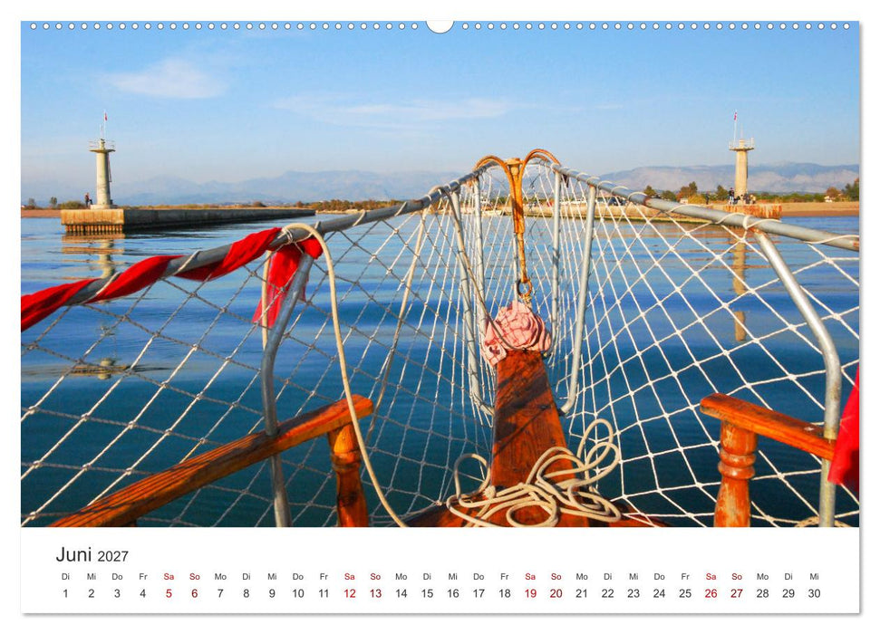 Flussfahrt in Manavgat (CALVENDO Wandkalender 2027)