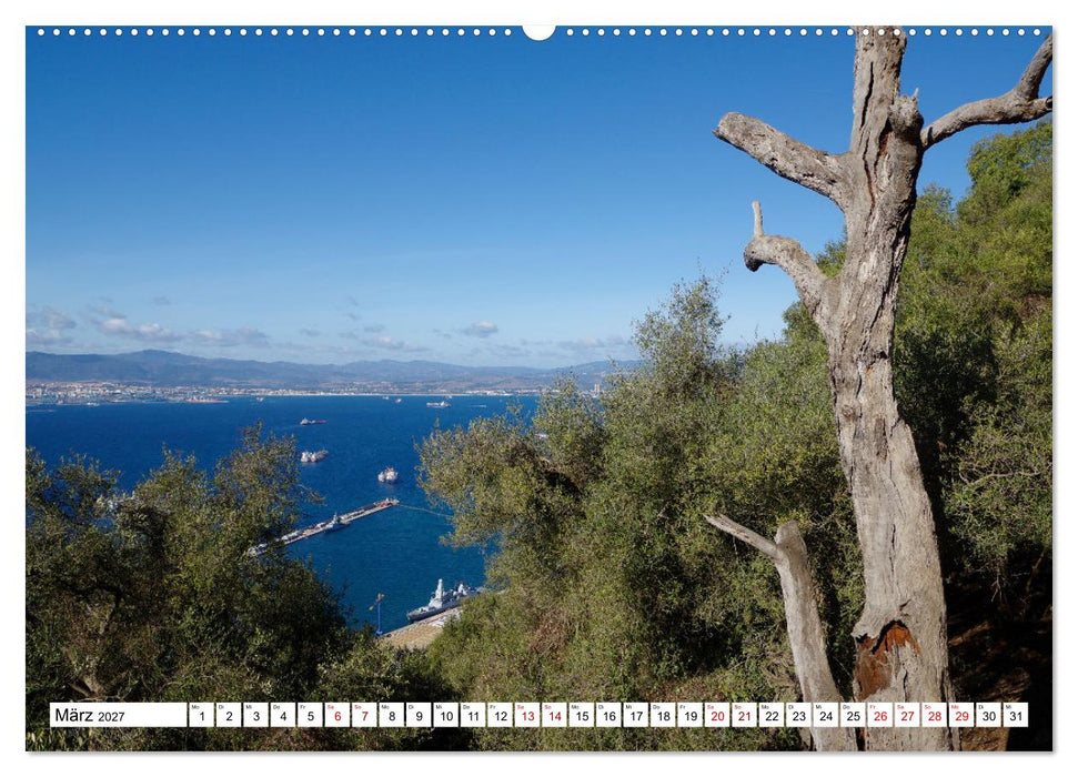 Gibraltar - Großbritannien am Mittelmeer (CALVENDO Wandkalender 2027)