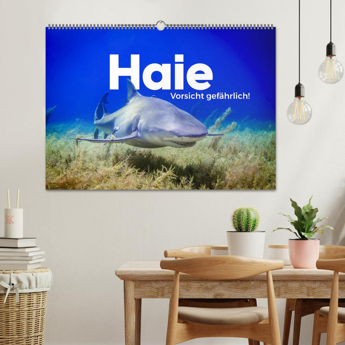 Haie - Vorsicht gefährlich! (CALVENDO Wandkalender 2027)