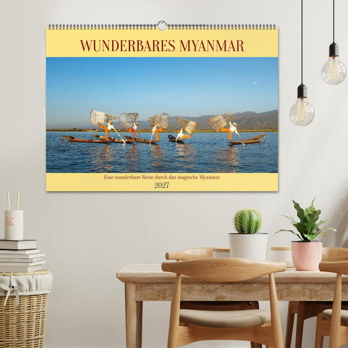 Wunderbares Myanmar (CALVENDO Wandkalender 2027)
