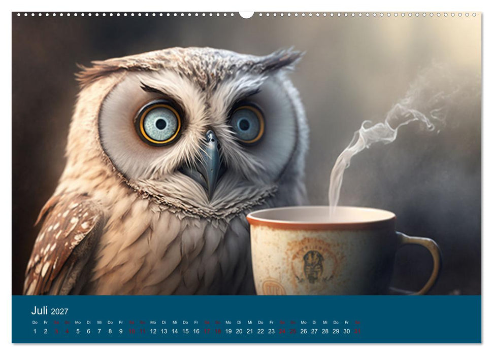 Eule gut... alles gut! (CALVENDO Premium Wandkalender 2027)