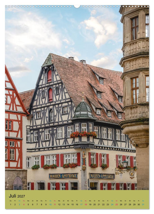 Rothenburg ob der Tauber (CALVENDO Premium Wandkalender 2027)