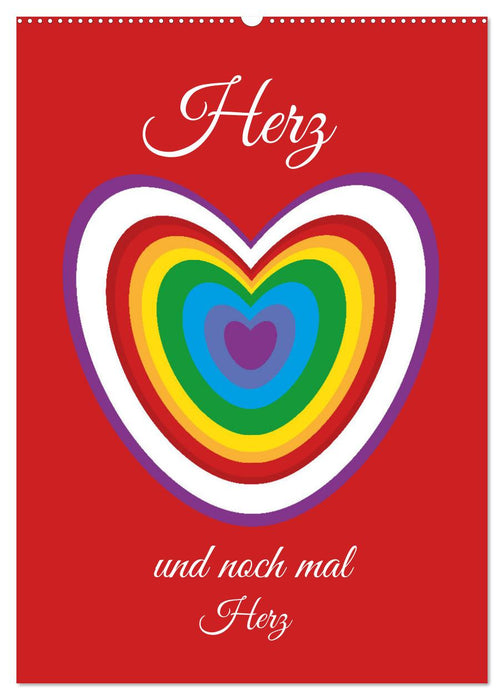 Herz und noch mal Herz (CALVENDO Wandkalender 2027)