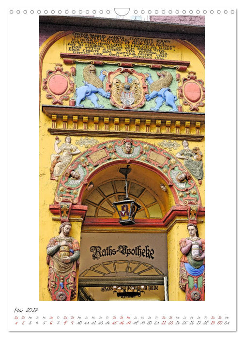 Idyllisches Lüneburg. Historische Fassaden und Giebel der Salz- und Hansestadt (CALVENDO Wandkalender 2027)