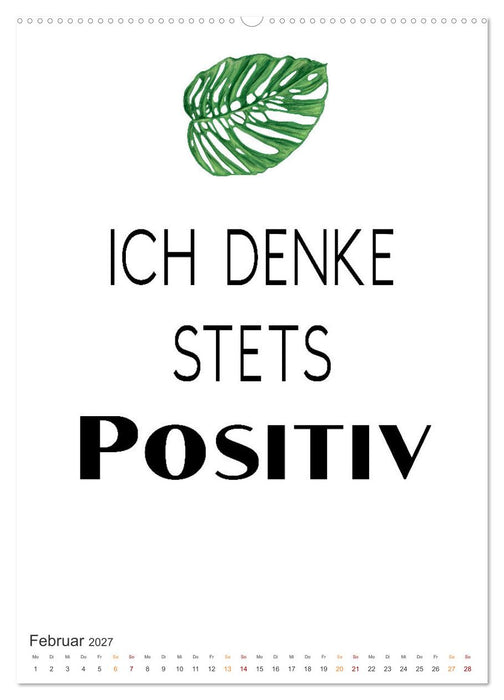 Motivation (CALVENDO Premium Wandkalender 2027)