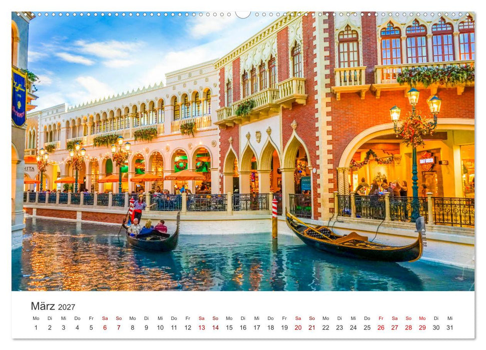 Las Vegas - Die Hauptstadt der Unterhaltung. (CALVENDO Wandkalender 2027)