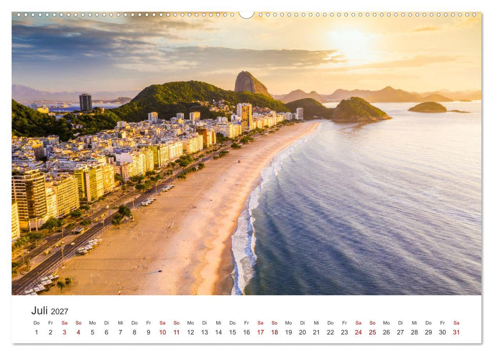 Brasilien - Das einzigartige Land in Südamerika. (CALVENDO Premium Wandkalender 2027)