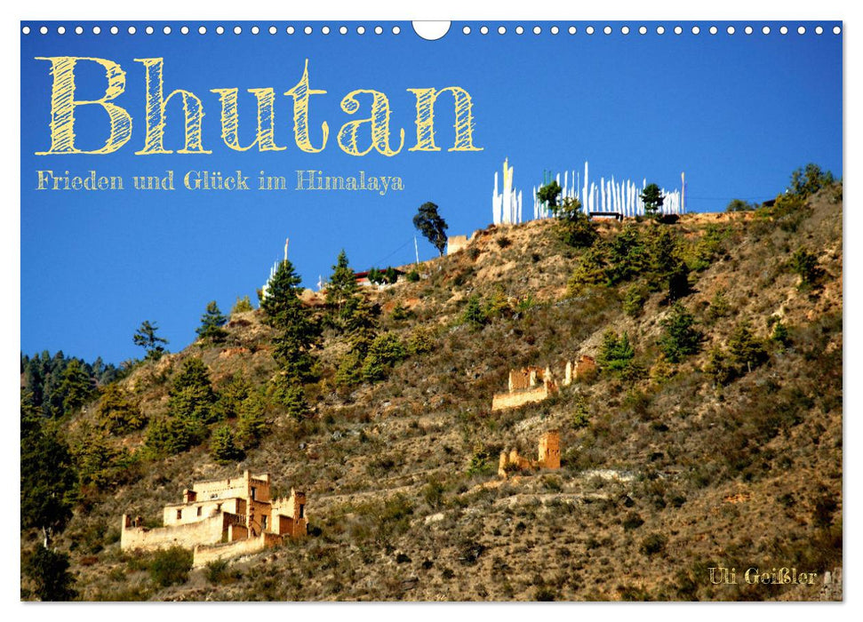 Bhutan - Frieden und Glück im Himalaya (CALVENDO Wandkalender 2027)