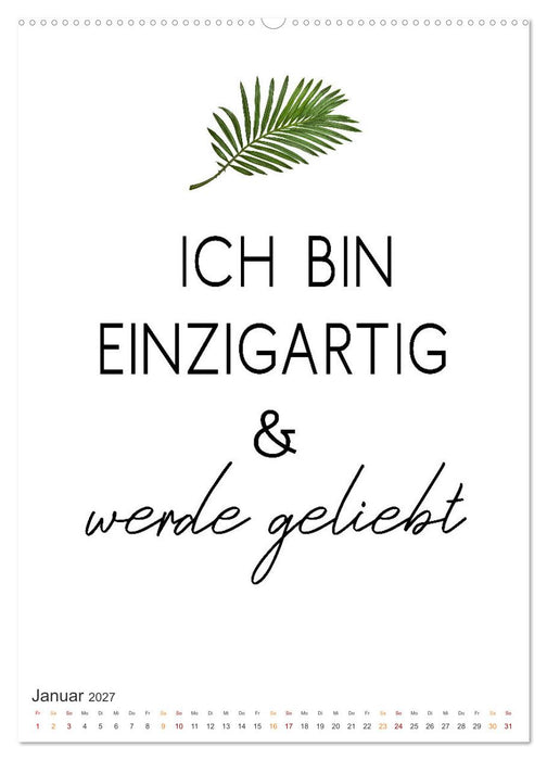 Motivation (CALVENDO Wandkalender 2027)