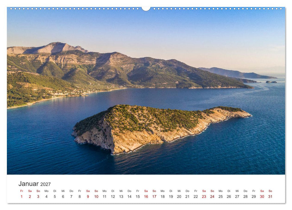 Griechenland - Das einzigartige Land der Antike. (CALVENDO Premium Wandkalender 2027)