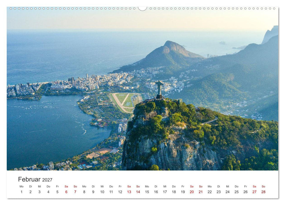 Brasilien - Das einzigartige Land in Südamerika. (CALVENDO Wandkalender 2027)