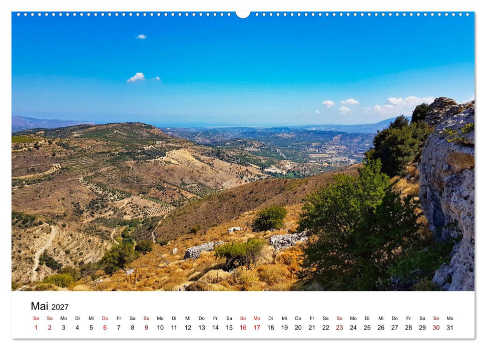 Kretas Traumlandschaften (CALVENDO Premium Wandkalender 2027)